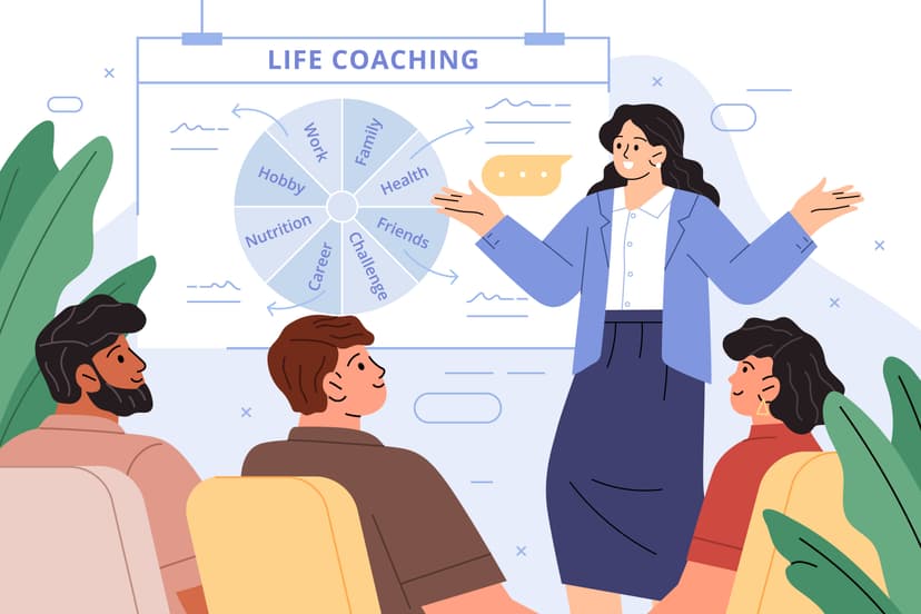 Coaching session and client success
